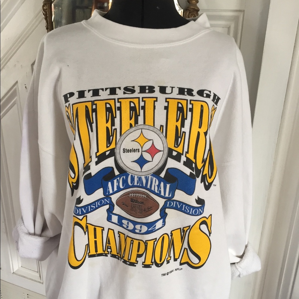 Vintage ‘94 Steelers AFC Crewneck Pullover